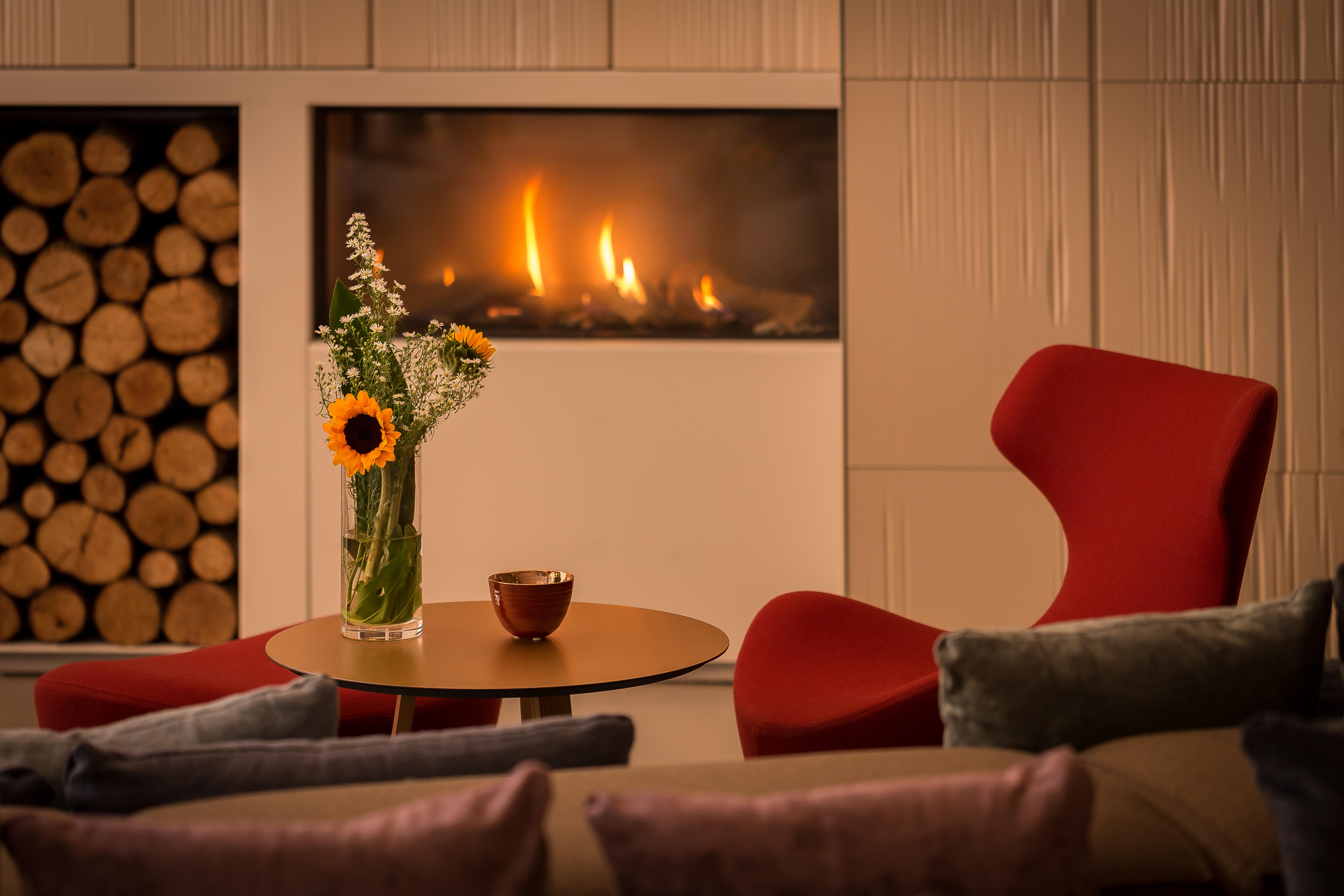 Hotel Ohla Eixample Barcelona Exterior foto The fireplace at the hotel